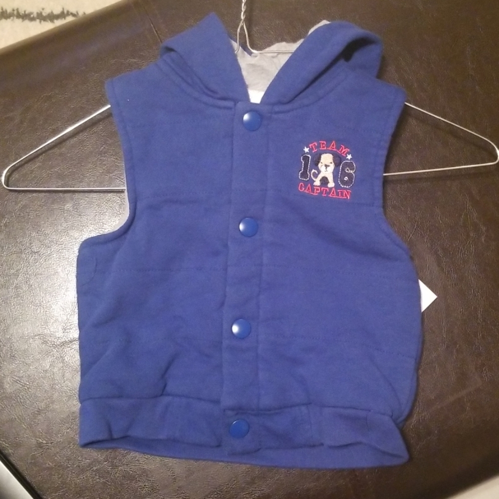 Blue vest
